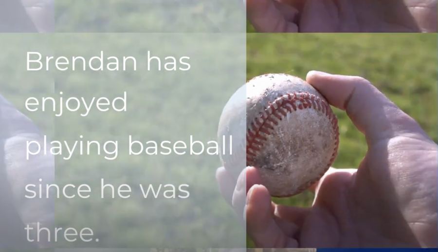 Student Spotlight: Brendan the baseball player